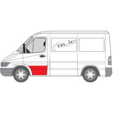 Fata usa Trusa de reparatii usi Fata Stanga strat partea inferioara inaltime 450mm MERCEDES SPRINTER 2-T B901 B90 VW LT 28-46 II (2DA, 2DD, 2DH), Van, 04.1996 - 07.2006 BLIC 6015-00-3546127P