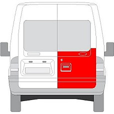 Tapiterie usi FORD TRANSIT (FD_, FB_, FS_, FZ_, FC_), Autobuz, 01.2000 - 05.2006 BLIC 6013-00-2509712P