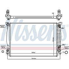 Radiator. racire motor Radiator motor Automat se potriveste. AUDI A4 B6 A4 B7 A6 C5 3.0-3.2 AUDI A4 Avant III (8ED, B7), Turism, 11.2004 - 06.2008 Nissens 60307A