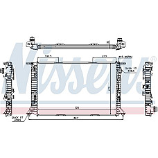 Radiator. racire motor Radiator motor se potriveste. AUDI A4 B8 A5 4.2 AUDI A4 Avant IV (8K5, B8), Turism, 11.2007 - 12.2015 Nissens 60322