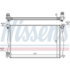 Radiator. racire motor Radiator motor cu primele elemente potrivite se potriveste. AUDI A6 ALLROAD C6 A6 C6 2.7D-3.0D AUDI A6 Avant III (4F5, C6), Turism, 11.2004 - 08.2011 Nissens 60231A