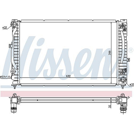 Radiator. racire motor Radiator motor Automat cu primele elemente potrivite se potriveste. AUDI A4 B5 A6 C5 SKODA SUPERB I VW PA AUDI A6 II (4B2, C5), Sedan, 01.1997 - 08.2005 Nissens 60228A