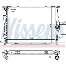 Radiator. racire motor Radiator motor Automat cu primele elemente potrivite se potriveste. BMW 1 E81 1 E82 1 E87 1 E88 3 E90 3 E BMW 3 - V (E90), Sedan, 02.2004 - 02.2012 Nissens 60786A