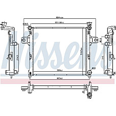 Radiator. racire motor Radiator motor Automat se potriveste. JEEP COMMANDER GRAND CHEROKEE III 5.7 JEEP GRAND CHEROKEE III (WH, WK), Crossover, 10.2004 - 10.2011 Nissens 61038