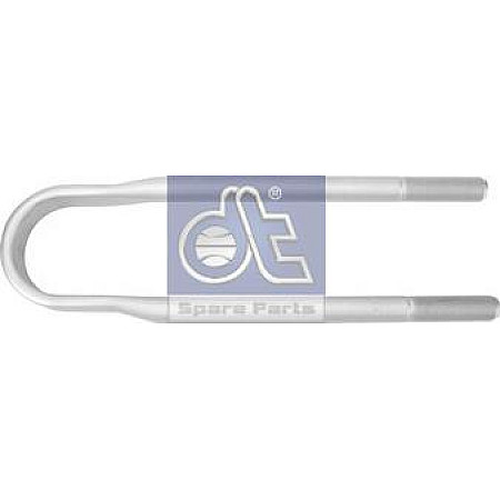 Brida arc Frunze catus de primavara M22x15mm 80mmx395mm RVI D MIDLUM 01.00- RENAULT TRUCKS MIDLUM, 01.2000 - DT Spare Parts 6.11105