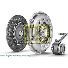 Set ambreiaj Kit ambreiaj cu rulment hidraulic 230mm OPEL ASTRA G SPEEDSTER VECTRA B ZAFIRA A 2.0-2.2 09.95-10.05 VAUXHALL ZAFIRA Mk I (T98), Dubita, 11.1998 - 08.2005 LUK 623 3125 33