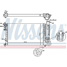 Radiator. racire motor Radiator motor Automat cu primele elemente potrivite se potriveste. CITROEN ZX PEUGEOT 306 1.6-2.0 CITROEN ZX (N2), Hatchback, 03.1991 - 07.1999 Nissens 61381A