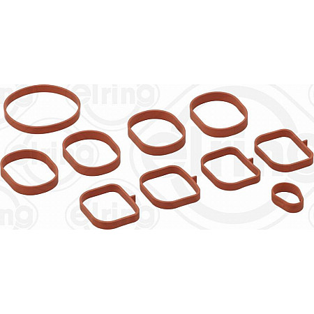 Set garnituri. galerie admisie Intake manifold gasket set ALFA ROMEO MITO FIAT 500 500 C 500L BRAVO II DOBLO DOBLO CARGO I FIAT TIPO (356_), Sedan, 10.2015 - Elring 689.940