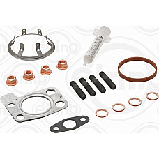 Set montaj. turbocompresor Turbocharger assembly kit with gaskets DS DS 3 DS 4 DS 5 CITROEN BERLINGO BERLINGO MULTISPACE B CITROEN BERLINGO (B9), Box/MPV, 04.2008 - Elring 634.760