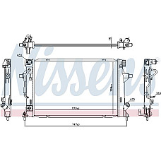 Radiator. racire motor Radiator motor Automat se potriveste. HYUNDAI ELANTRA VI 1.6-2.0 HYUNDAI ELANTRA (AD, ADA), Sedan, 09.2015 - Nissens 636727