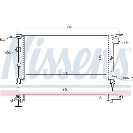 Radiator. racire motor Radiator motor Manual se potriveste. CHEVROLET CORSA TIGRA OPEL COMBO-MINIVAN CORSA B CORSA B-HATCHBACK T VAUXHALL CORSA Mk I (S93), Hatchback, 12.1992 - 09.2000 Nissens 632851