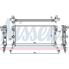 Radiator. racire motor Radiator motor se potriveste. RENAULT LAGUNA LAGUNA III LATITUDE 2.0-2.0D RENAULT LAGUNA III (BT0/1), Hatchback, 10.2007 - 12.2015 Nissens 637603