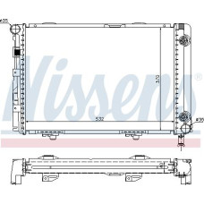 Radiator. racire motor Radiator motor Automat se potriveste. MERCEDES 124 T-MODEL S124 124 W124 2.0D-2.5D MERCEDES-BENZ KOMBI (S124), Turism, 09.1985 - 12.1993 Nissens 62557A