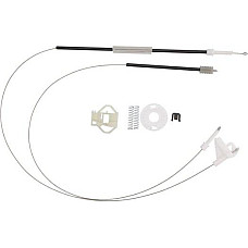 Set reparat. macara geam Window lifter repair kit rear L set electric SKODA OCTAVIA I 09.96-12.10 SKODA OCTAVIA I (1U2), Hatchback, 09.1996 - 12.2010 BLIC 6205-43-003803P