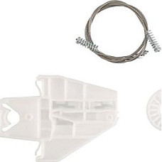 Set reparat. macara geam Window lifter repair kit rear R set SEAT LEON TOLEDO II SKODA FABIA I 10.98-03.08 SKODA FABIA I (6Y2), Hatchback, 08.1999 - 03.2008 BLIC 6205-10-010804P