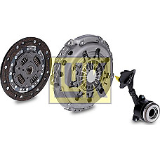 Set ambreiaj Kit ambreiaj cu rulment hidraulic Cu capac ambreiaj cu cilindru sclav ambreiaj central cu placa de presiune 210mm s FORD MONDEO II (BNP), Turism, 08.1996 - 09.2000 LUK 621 2127 33
