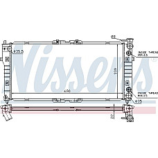 Radiator. racire motor Radiator motor Automat se potriveste. MAZDA 626 IV 626 V MX-6 XEDOS 6 1.6-2.0 MAZDA 626 V (GF), Sedan, 05.1997 - 12.2002 Nissens 62393