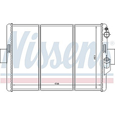 Radiator. racire motor Radiator motor se potriveste. IVECO DAILY I DAILY II 2.4D-2.5D-2.8D IVECO DAILY II (DAILY / ZCFC), Van, 01.1989 - 08.2009 Nissens 62288