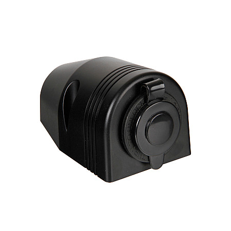 Priza auto cu montare pe suprafata si soclu rezistent la apa Ext-3 - 12/24V