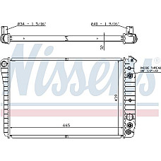 Radiator. racire motor Radiator motor se potriveste. CHEVROLET CAMARO PONTIAC FIREBIRD 2.5-5.0 CHEVROLET CAMARO II (FP_), Compartiment, 06.1981 - 12.1992 Nissens 67600