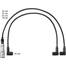 Set cablaj aprinder VW POLO coupe 86C 80 Producator BERU ZEF716