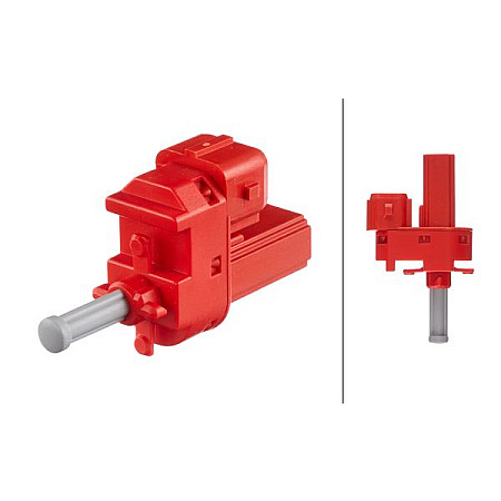 Comutator. actionare ambreiaj comanda motor Intrerupator frana FORD COUGAR FIESTA V FOCUS I FUSION GALAXY I MONDE FORD FOCUS (DAW, DBW), Hatchback, 09.1998 - 11.2009 HELLA 6DD 010 966-211