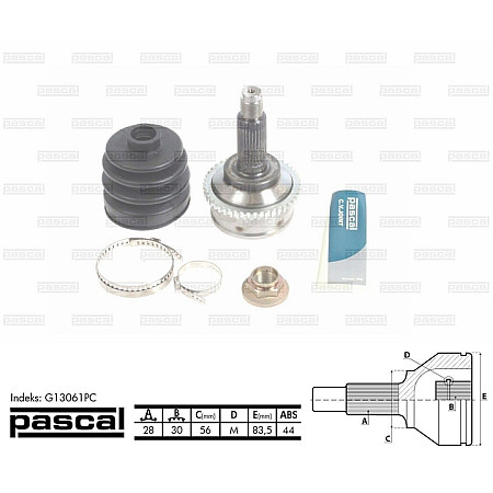 cap planetara MAZDA 626 V Hatchback (GF) PASCAL G13061PC