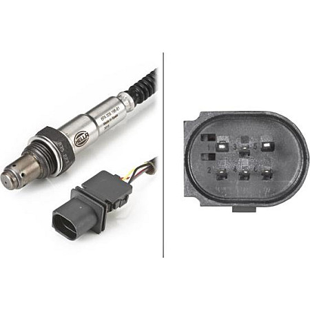 Sonda lambda numar fire 6 600mm IVECO DAILY V DAILY VI MERCEDES C C204 C CL203 C W203 C W204 C T-MOD ALFA ROMEO 156 (932_), Sedan, 09.1997 - 10.2005 HELLA 6PA 009 166-811