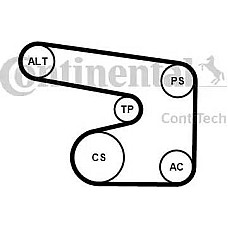 Set curea transmisie cu caneluri OPEL SINTRA (APV), Dubita, 11.1996 - 04.1999 Continental 6PK1900K1