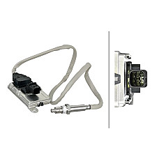 Senzor NOx. Catalizator NOx NOx sensor MERCEDES ACTROS MP4 - MP5 ANTOS AROCS ATEGO 3 471.943-OM936.916 07.11- HELLA 6PN358 186-741