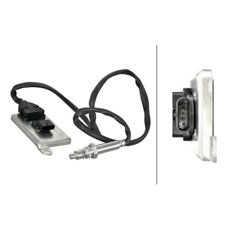 Senzor NOx. Catalizator NOx NOx sensor MERCEDES ACTROS MP4 - MP5 ANTOS AROCS ECONIC 2 471.943-OM936.974 07.11- HELLA 6PN358 186-731