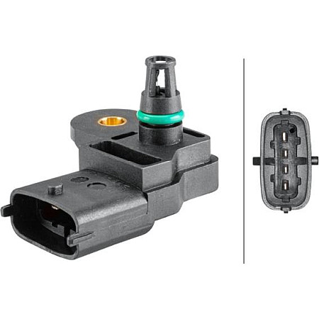 Senzor presiune galerie admisie OPEL ADAM (M13), Hatchback, 10.2012 - 02.2019 HELLA 6PP 358 152-321