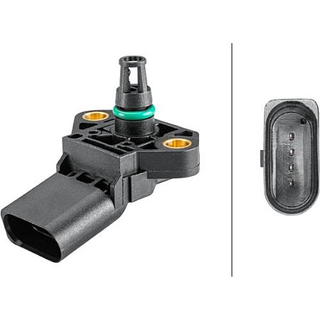 Senzor presiune galerie admisie VW CRAFTER 30-35 (2E_), Autobuz, 04.2006 - 12.2016 HELLA 6PP 358 152-261