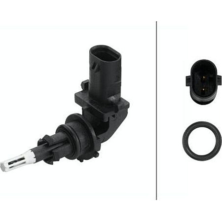 Senzor.temperatura aer admisie Senzor de temperatura de admisie BMW 1 F20 1 F21 1 F40 2 F22 F87 2 F23 2 F45 2 G42 BMW 7 - V (F01, F02, F03, F04), Sedan, 02.2008 - 12.2015 HELLA 6PT 009 109-341