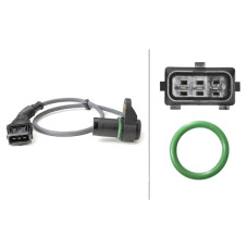 Senzor.pozitie ax cu came Camshaft position sensor BMW 3 E36 3 E46 5 E34 5 E39 5 E60 5 E61 7 E38 7 E65 E66 E67 X3 E83 X5 E BMW 5 Touring V (E61), Turism, 03.2004 - 12.2010 HELLA 6PU 009 121-641