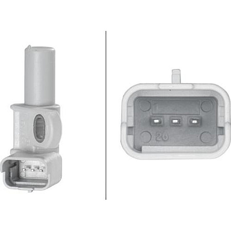 Senzor,pozitie ax cu came PEUGEOT 607 (9D, 9U), Sedan, 01.2000 - HELLA 6PU 009 121-351