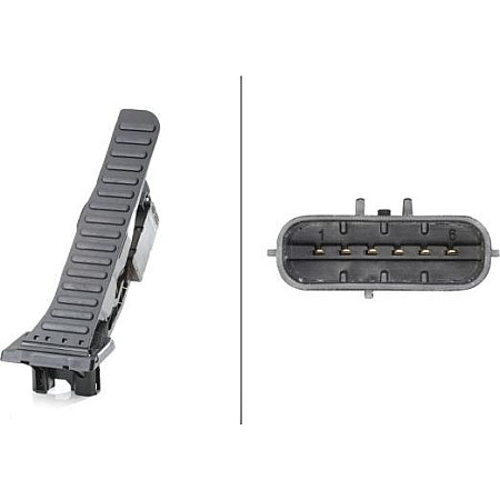Senzor. pedala acceleratie Pedala de acceleratie VW CADDY ALLTRACK CADDY ALLTRACK-MINIVAN CADDY III CADDY III-MIN VW CADDY IV (SAB, SAJ), Dubita, 05.2015 - HELLA 6PV 008 689-701