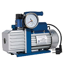 Dispozitive si instrumenente pentru mentenanta sistem. A/C ERRECOM - Samodzielna pompa prozniowa dwustopniowa o wydajnosci 70 l/min z elektrozaworem i manometrem ERRECOM ER VP1017.01