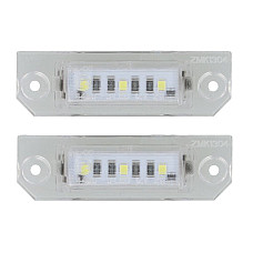 Elemente iluminare Licence plate lamp LED ligght colour: white set 12V with road approval VW GOLF IV 08.97-06.06 M-TECH CLP010