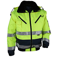 Imbracaminte de protectie si de lucru imbracaminte de protectie si de lucru JACHETA scurt marime: L material: fibra de poliester culoare: albastru navy/galben BETA BEVWJK126BYN/L