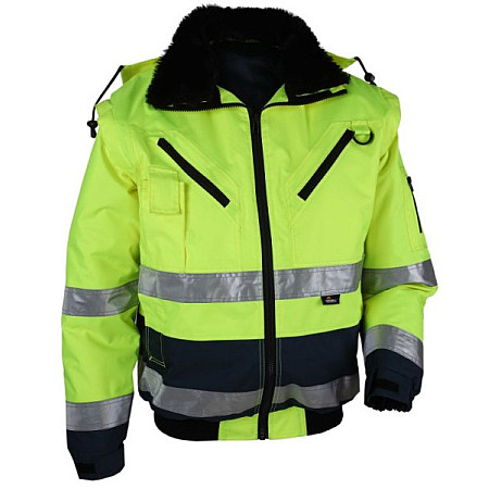 Imbracaminte de protectie si de lucru imbracaminte de protectie si de lucru JACHETA scurt marime: L material: fibra de poliester culoare: albastru navy/galben BETA BEVWJK126BYN/L