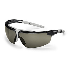 Protectia ochilor si fetei Protective glasses with temples uvex i-3 UV 400 lens colour: grey stadards: EN 166 EN 172 colour: Black/Grey UVEX 9190.281