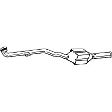Catalizator MERCEDES E W210 E T-MODEL S210 2.1D-2.2D 06.98-03.03 MERCEDES-BENZ E-CLASS T-Model (S210), Turism, 06.1996 - 03.2003 Bosal 099-473