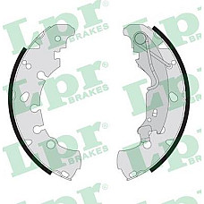 Set saboti frana spate CITROEN NEMO NEMO-MINIVAN FIAT 500 FIORINO FIORINO-MINIVAN GRANDE PUNTO IDEA PANDA PUNTO P FIAT PUNTO II (188_), Hatchback, 09.1999 - 07.2012 LPR 09090