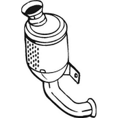 Catalizator PEUGEOT 206 206 307 1.4D 09.01- PEUGEOT 206+ (2L_, 2M_), Hatchback, 01.2009 - 08.2013 Bosal 099-562