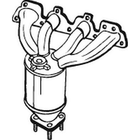 Catalizator CHEVROLET AVEO OPEL ADAM ASTRA J ASTRA J GTC CORSA D CORSA D-HATCHBACK COR VAUXHALL ADAM (M13), Hatchback, 10.2012 - 02.2019 Bosal 090-198