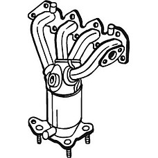 Catalizator AUDI A2 SEAT AROSA CORDOBA CORDOBA VARIO IBIZA II IBIZA III INCA LEON TOLE VW BORA (1J2), Sedan, 10.1998 - 12.2013 Bosal 099-046