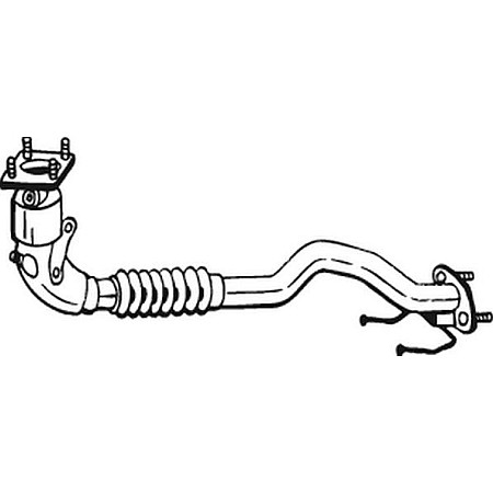 Catalizator AUDI A3 SKODA OCTAVIA II VW EOS GOLF PLUS V GOLF V JETTA III PASSAT B3-B4 SKODA OCTAVIA II (1Z3), Hatchback, 02.2004 - 06.2013 Bosal 090-108