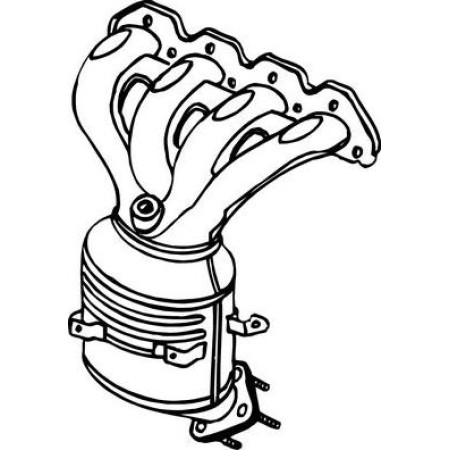 Catalizator EURO 5 CHEVROLET AVEO CRUZE ORLANDO TRAX OPEL ASTRA H ASTRA J ASTRA J GTC OPEL ZAFIRA / ZAFIRA FAMILY B (A05), Dubita, 07.2005 - 05.2019 Bosal 090-184