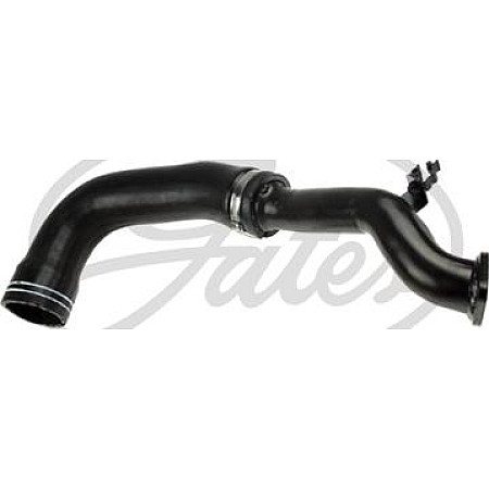 Furtun ear supraalimentare intercooler Dreapta Partea evacuarii diametru 51-58mm lungime 360mm negru se potriveste. FIAT FIAT DOBLO (263_), Cargo, 02.2010 - Gates 09-1287